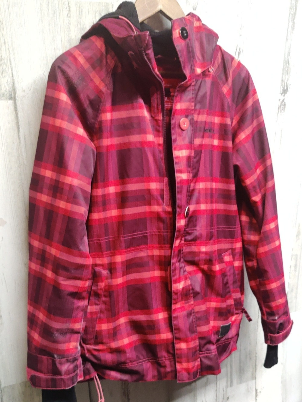 O' Neill Freedom Series Snowboard Jacket Women's M  Custom Long Lined